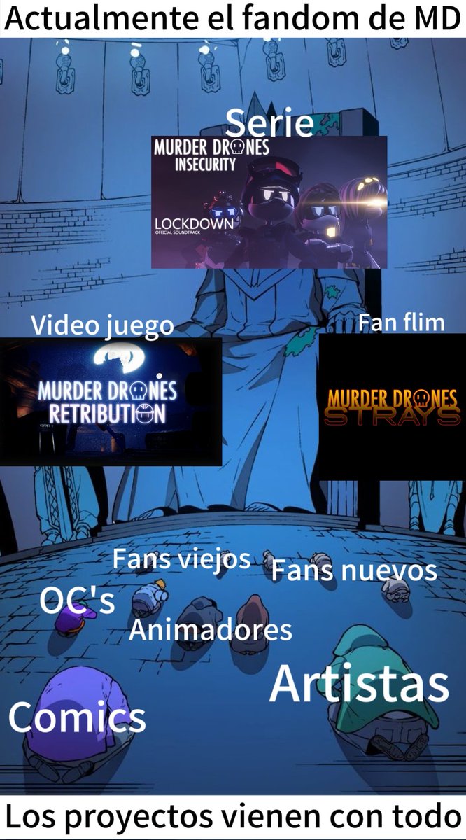Destruc117mD's tweet image. Les tenemos Fé 
#murdedrones 
#murdedronesfanart