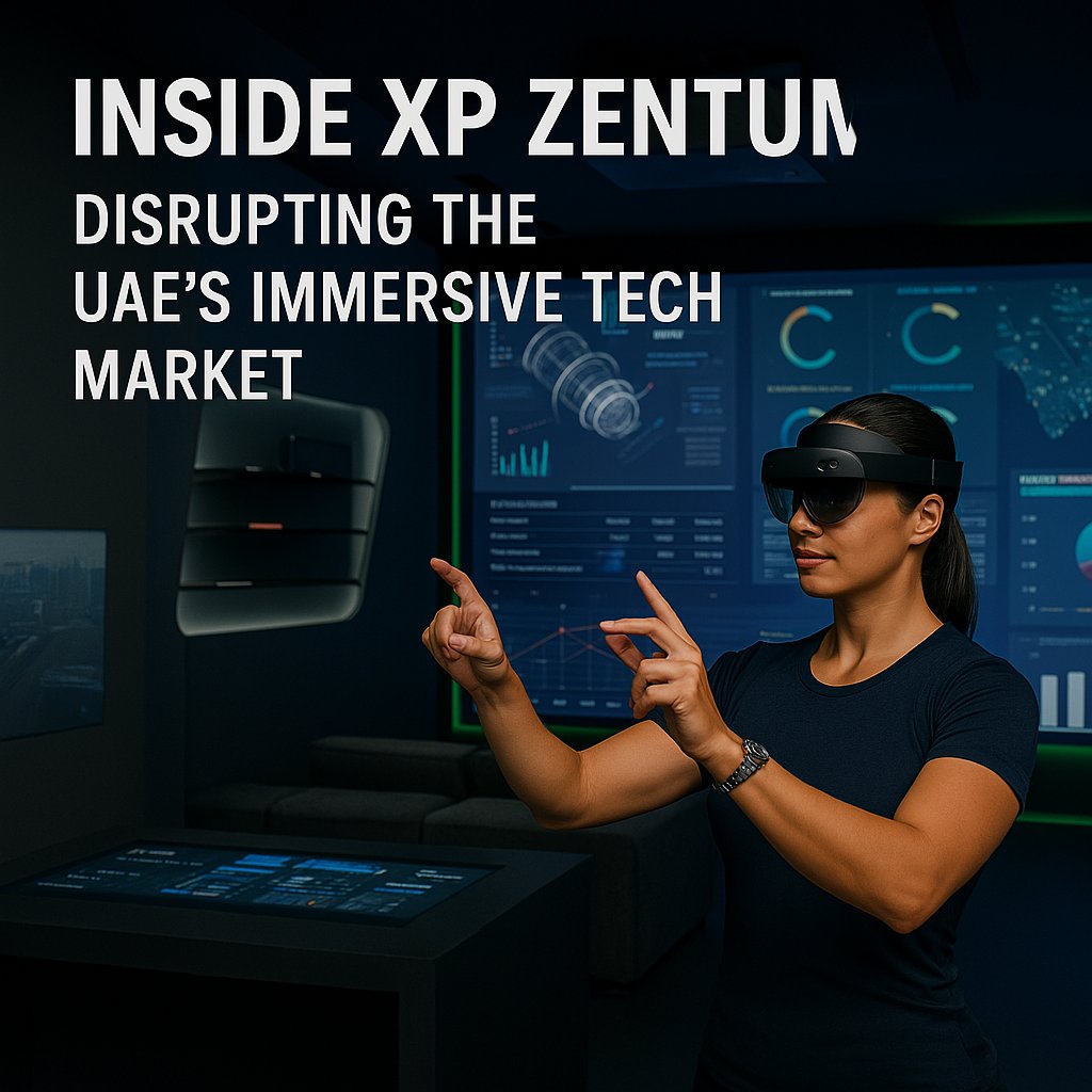 UAEBusinessNews's tweet image. Step inside #XPZentrum. Dubai’s hub for immersive tech. From XR training to AI-powered control rooms, this is how Leisung is disrupting the UAE market.

on.soundcloud.com/QoUdpvNhgzsfNF…

#AVtech #VR #AR #SmartDubai #FutureOfWork