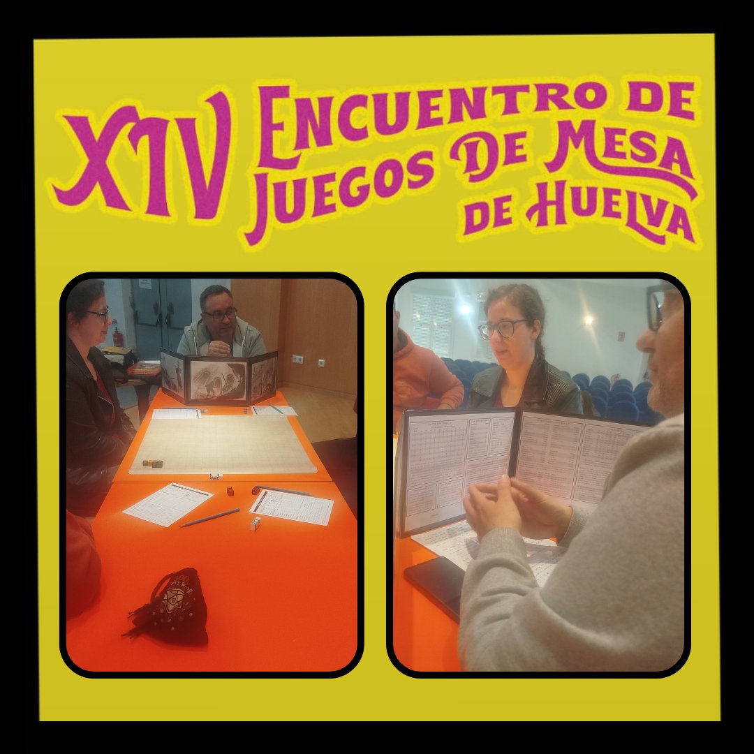 🧙🏼‍♂️ Las partidas de rol continúan en esta segunda jornada con #ElSeñordelosAnillos 💍

#HuelvaJuega a #Juegosderol