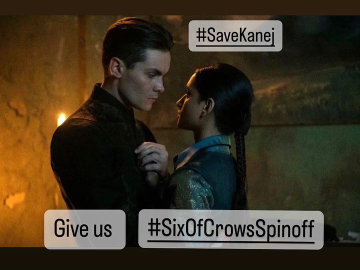 marypot's tweet photo. @NetflixGeeked When will #SixOfCrowsSpinoff come to life? 6 criminals/outcasts stage ultimate heist, rescuing a political prisoner who holds formula for a deadly weapon from a supposedly impenetrable Ice Palace in a foreign land. #SaveShadowAndBone #SixOfCrowsSpinoff #NetflixFools https://t.co/Oz59bPCMyi