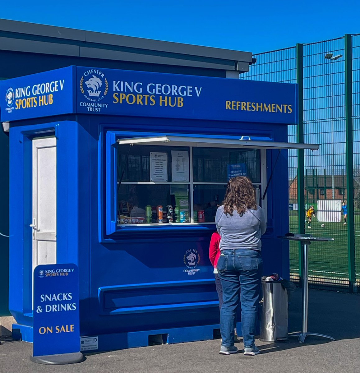 King George V Community Sports Hub (@kgvsportshub) on Twitter photo A busy Saturday at the sports hub with two <a href="/CWFL_Info/">CWFL</a> semi-finals and <a href="/gladiatorsrl/">Chester Gladiators RLFC</a> in action. โฝ๐
Our summer season (April to September) is now open, so email community@chesterfc.com to check availability for pitch bookings or room hire.
๐ท Bob Shaw Photography A busy Saturday at the sports hub with two <a href="/CWFL_Info/">CWFL</a> semi-finals and <a href="/gladiatorsrl/">Chester Gladiators RLFC</a> in action. โฝ๐
Our summer season (April to September) is now open, so email community@chesterfc.com to check availability for pitch bookings or room hire.
๐ท Bob Shaw Photography