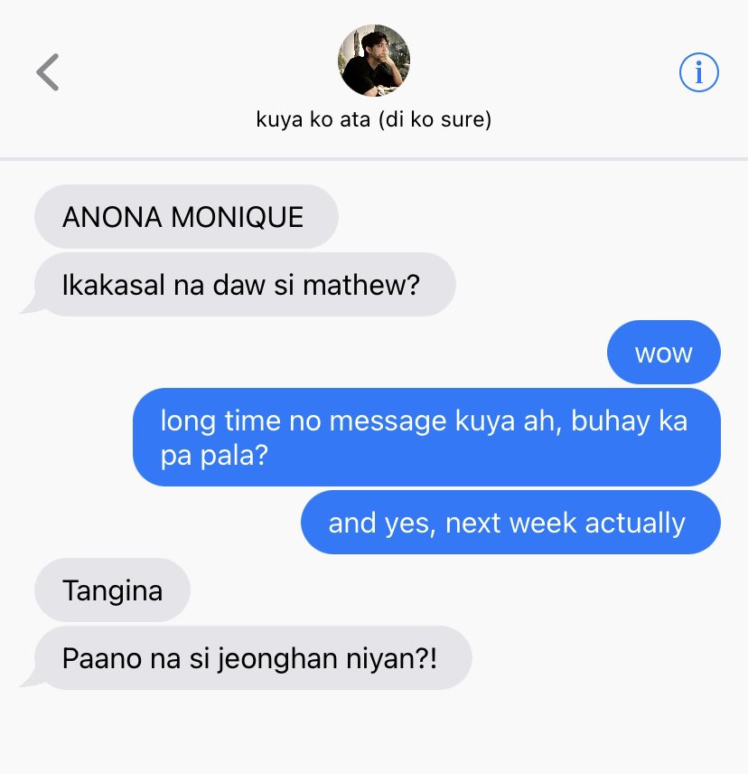 boononver's tweet photo. a jeongcheol au

pov: biglang nag-message sayo yung kuya mong walang paramdam for 3 years dahil… https://t.co/skyXih0Cu5