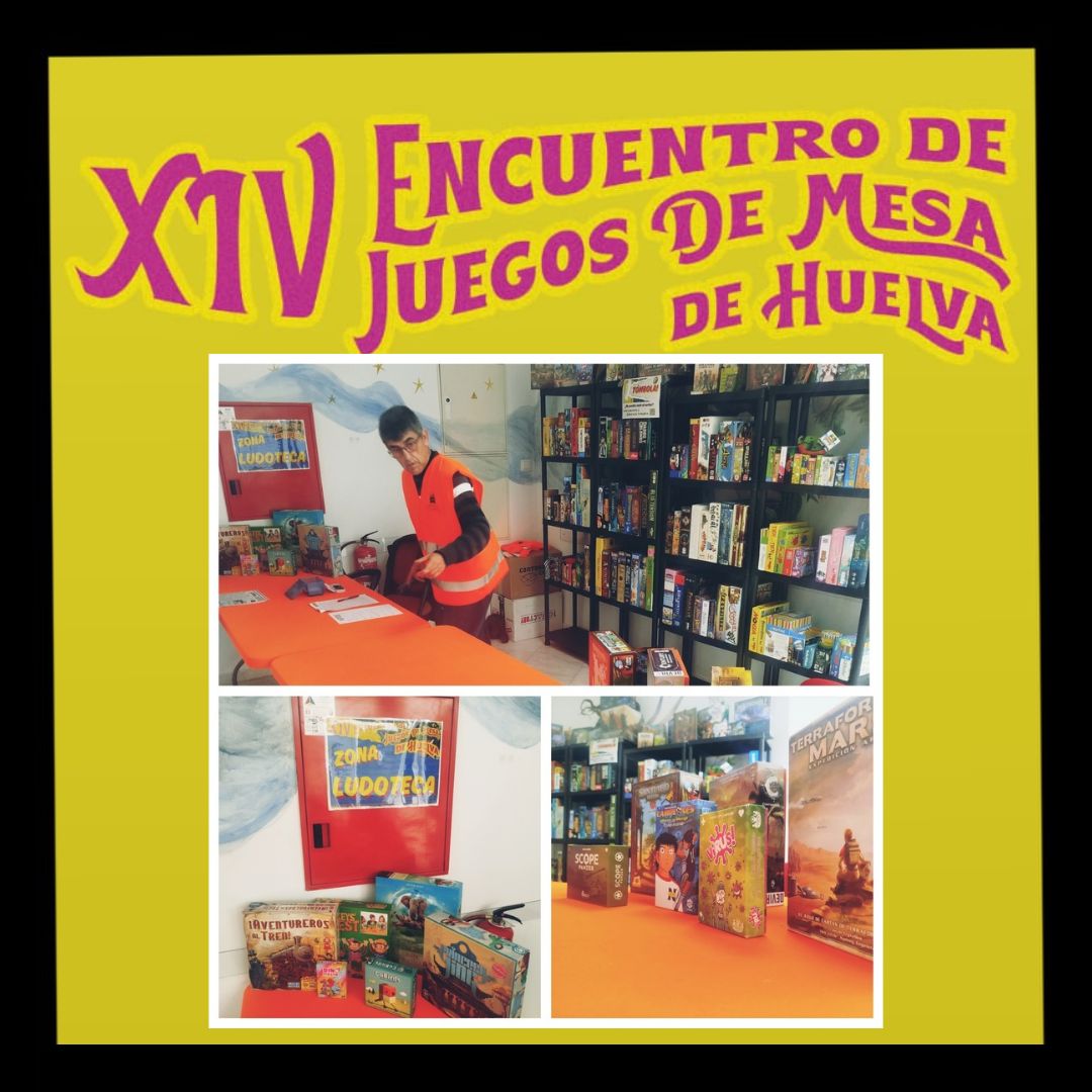 📢 ¡Os recordamos que el uso de nuestra #ludoteca es totalmente gratuito! Sólo tienes que sacarte el carné de préstamo y disfrutar, en las salas de la segunda planta, de los más de 100 juegos que tenemos a tú disposición.

#HuelvaJuega a #Juegosdemesa