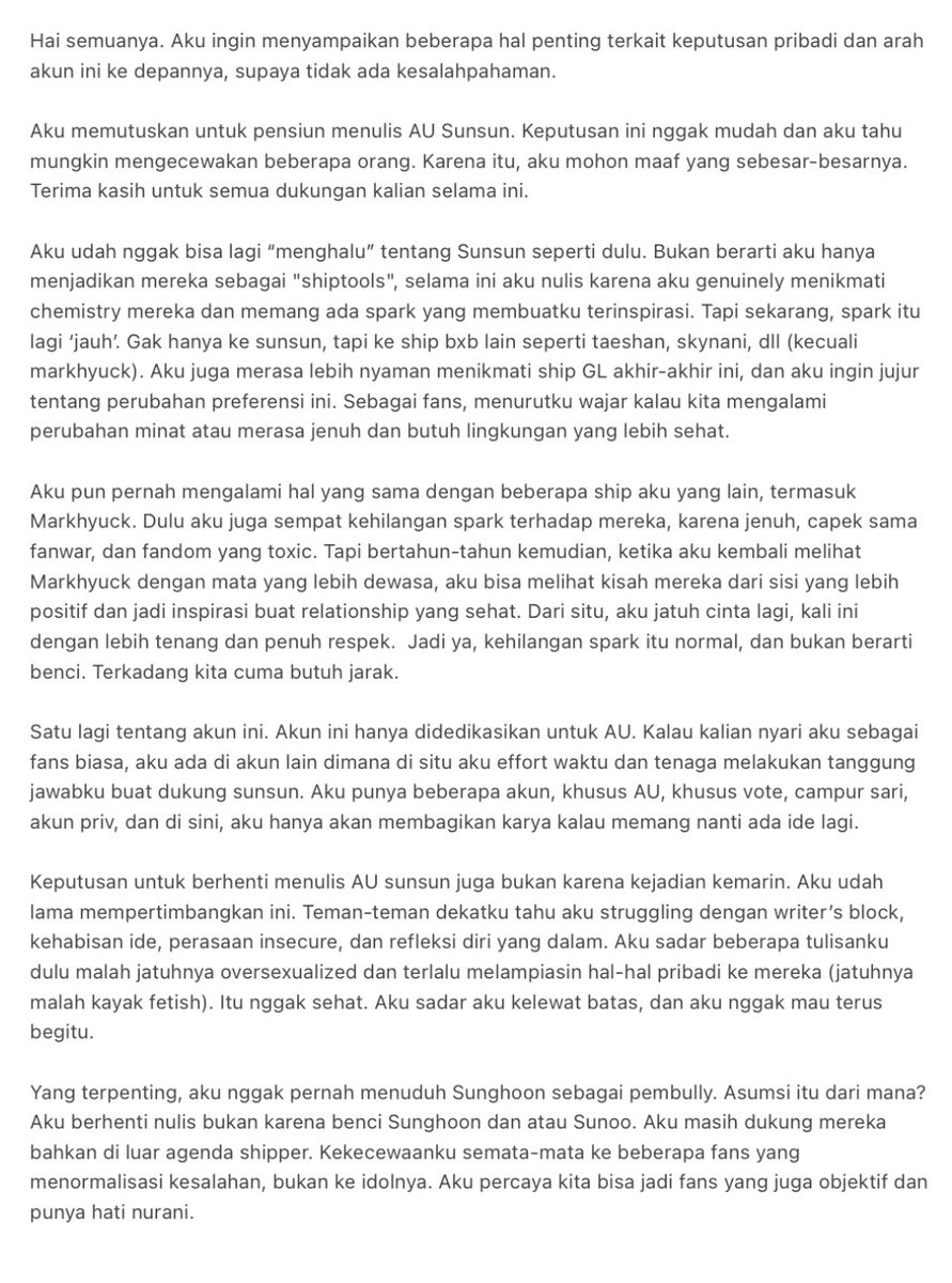 powlygon's tweet photo. 📌 aku menulis essay ini supaya nggak ada kesalahpahaman terkait twit aku kemarin, and see you on a fine day! https://t.co/ltM4cK3hao