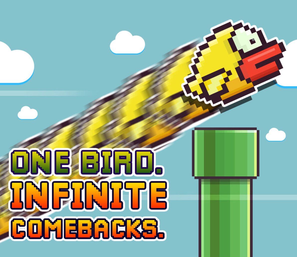 FlappyByrdBack's tweet photo. Fell at 3? Rise at 30. Rise again at 300.   Every fall just makes the next flap sweeter. https://t.co/cK3XiLUrUm