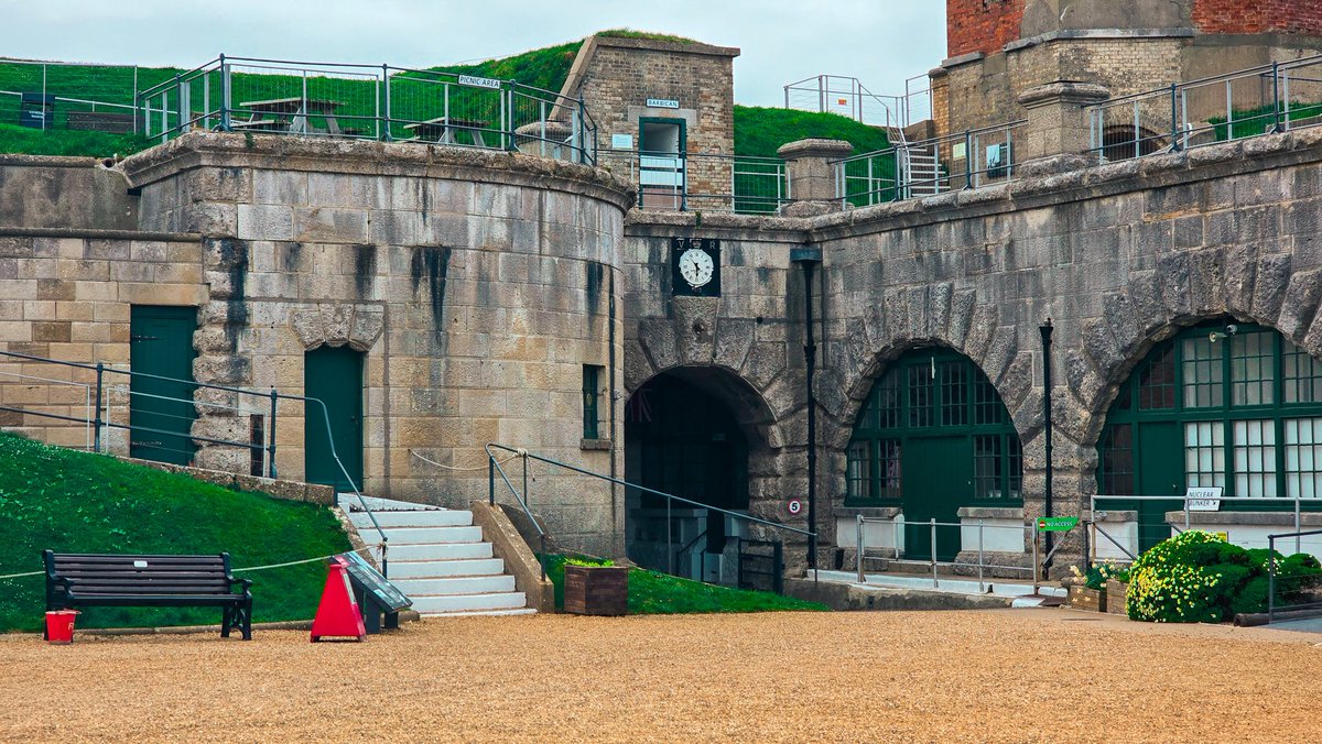 davidgoulden's tweet photo. It's been a busy weekend with Ghostly Nights and guests experiencing @MuseumEstDorset for the first time on Friday night and @ghosthuntevents back last night @NotheFort. #History #Heritage #Dorset https://t.co/q6BqwIltqL