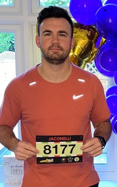 urgentuk's tweet photo. James Jaconelli running half marathon today https://t.co/HnBdatHIyU