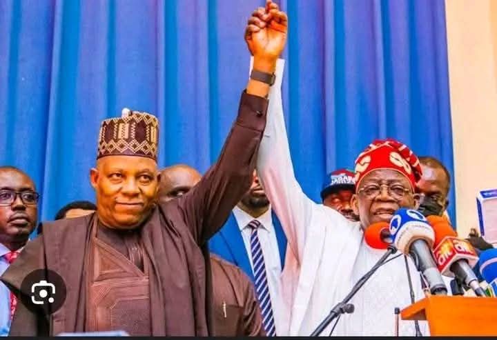 Where were they.......when President Bola Ahmed Tinubu was craving support from them, they shunned him, they formed alliance against him, they partake in using all angles to deny him the ticket

But my leader, Sen. Kashim Shettima stood firm and committed political suicide in