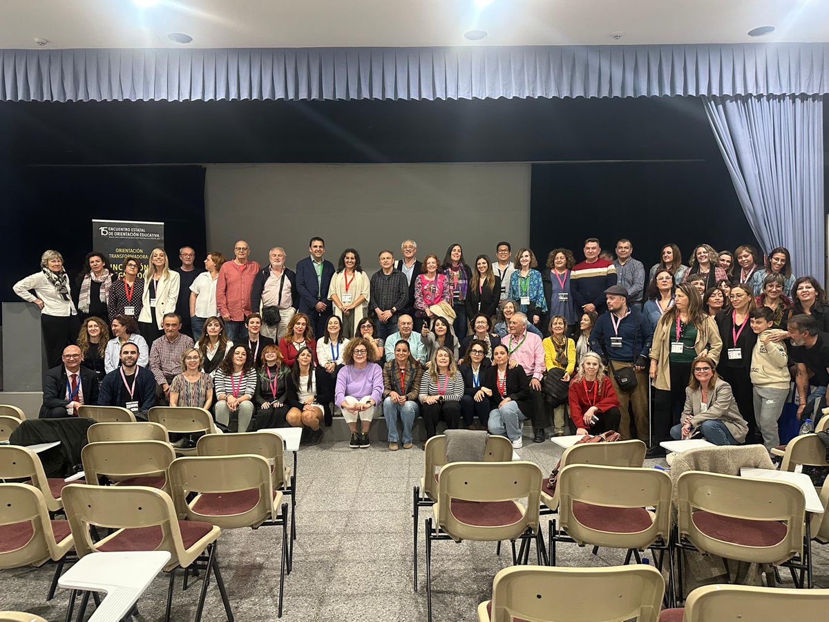 Qué increíble ha sido el XV Encuentro Estatal de Orientación Educativa!
Gracias a todos y todas!