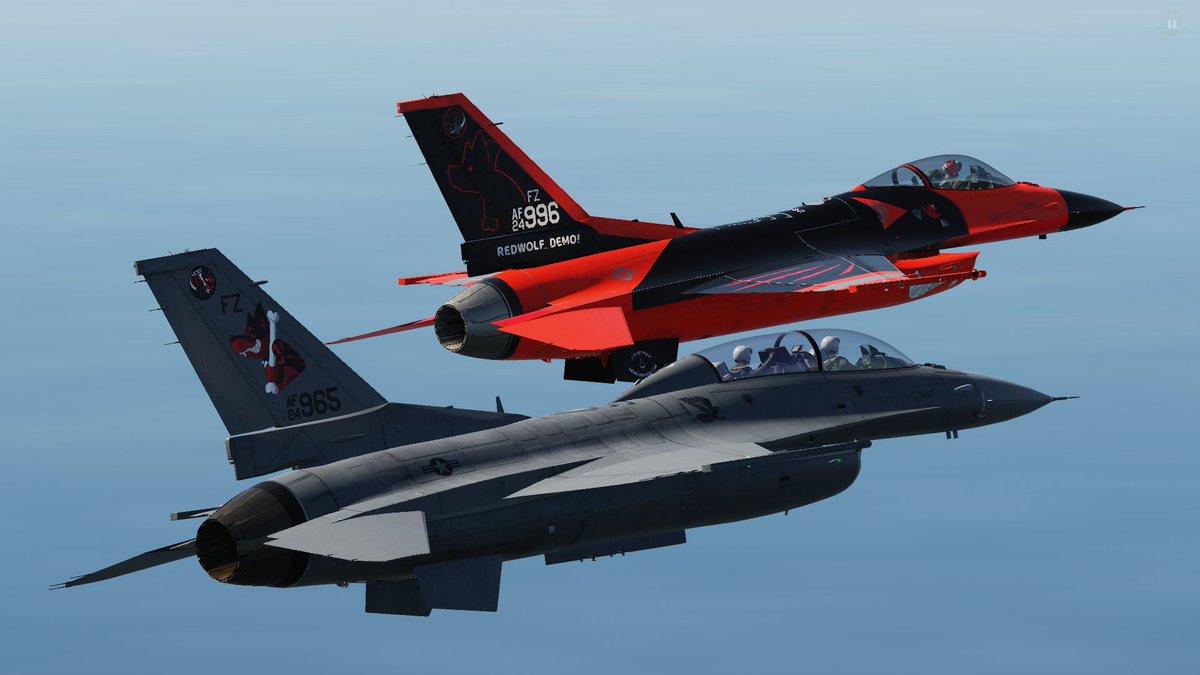 RedWolf_Demo's tweet image. 「DARK REDWOLF」&amp;amp;「WOLF Training」#DCS #DCSWorld #RedWolf_Demo