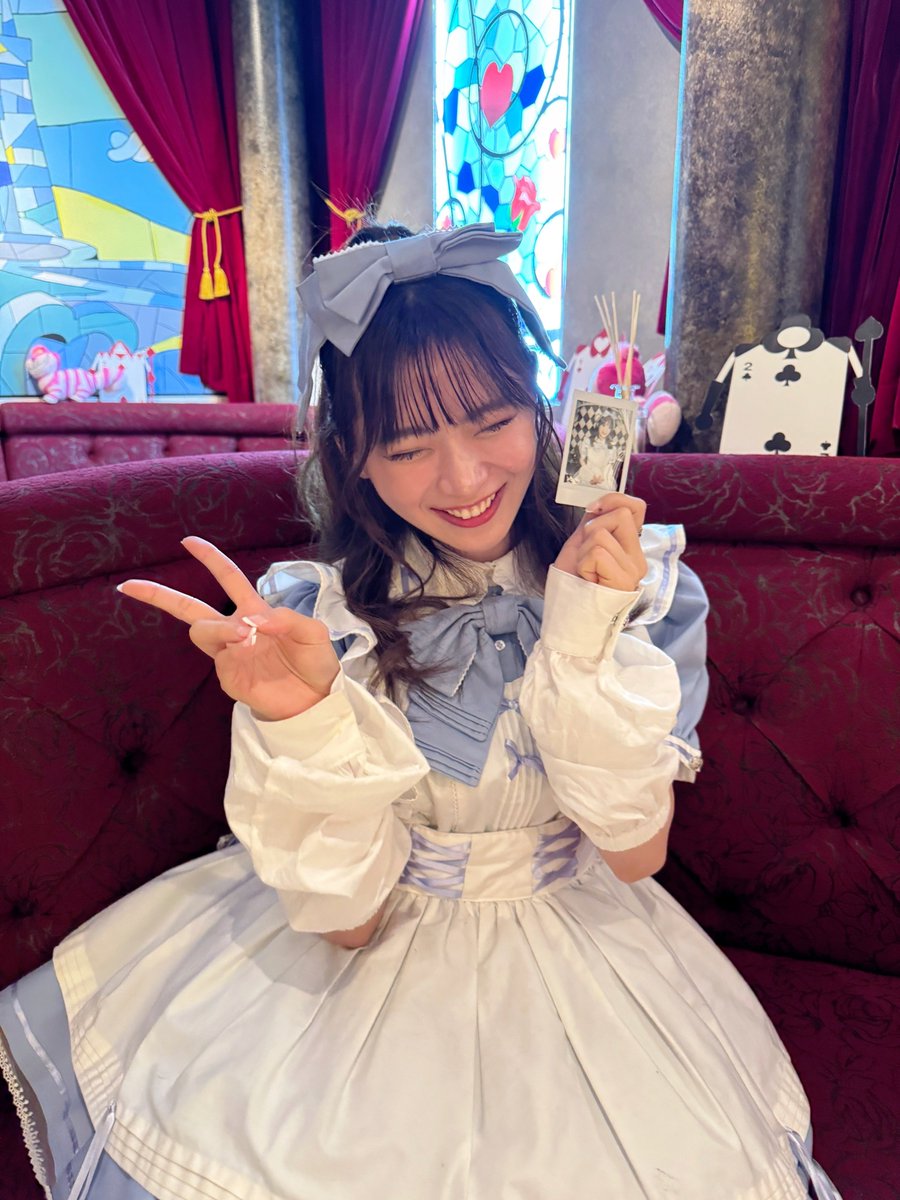 macyacyarin's tweet photo. 初オフ会『Macyarin‘s Alice♣️』大盛況🫣
楽しすぎてお見送り終わった瞬間から寂しい🥺ってなりました💦
あずきと近距離で話せたりゲームをしたり魔法を使ったり、いっぱい思い出ができました🫘

会場を借りてくださった @AlicexAlice_Tea さんにも感謝です！普段もぜひ遊びに行ってくださいね♦️ https://t.co/gJGBqjR0Xc