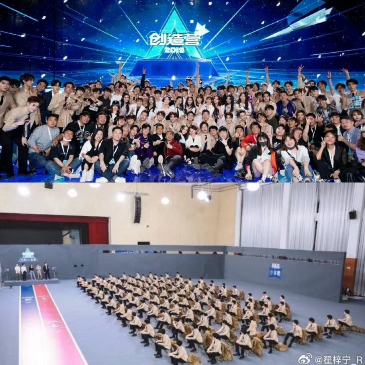r1se1240's tweet photo. เหรินหาวไม่เคยมูฟออนจาก​ Chuang​ 2019​ และยังใส่สัญลักษณ์​สายฟ้าแทนชื่อวง​ R1SE​ “กลับมาที่นี่อีกครั้ง เต้นรำในท่าเต้นที่คุ้นเคยอีกครั้ง ราวกับทุกอย่างยังไม่เปลี่ยนแปลง ฉันยังอยู่บนเกาะดาวแห่งปี 2019 ยังคงกอดกับพี่น้องและเชียร์กันอยู่!⚡”​​  ตัวแทนรุ่นพี่​จาก​ Chuang​ 2019 https://t.co/ZwtC5STnVX