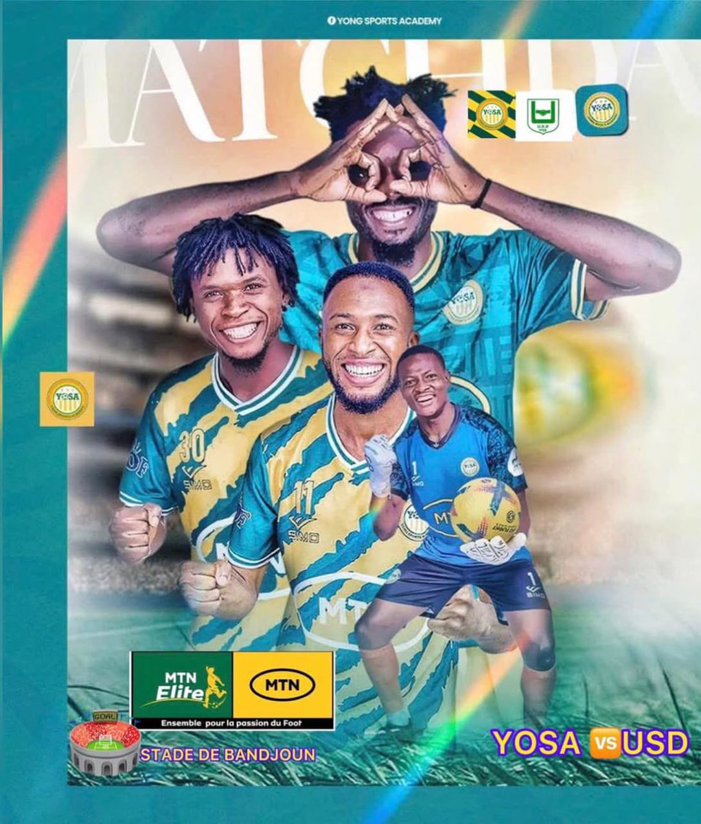 Kosi_foottalk's tweet image. Allo Bandjoun, 

YOSA vs Union 

Kickoff : 2pm

#eliteone #yosa #fecafoot