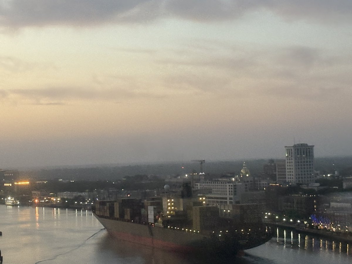 Good morning from Savannah!