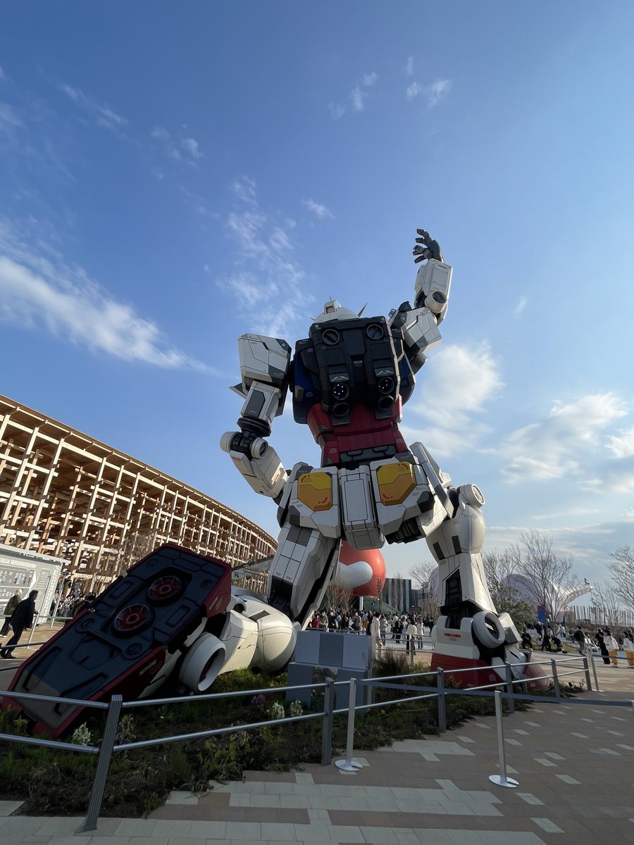 samurai_mac_'s tweet photo. 万博のテストラン行って来ました！
めっちゃ歩きます！ https://t.co/V39gTdHvcE