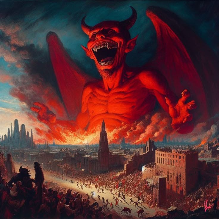 - #رسالة_الي_ابليس : الأمور هنا تسير على النحو الذي تريد، حيث الناس أصبحوا أكثر سوءاً منك.

- #خوخه_مهنا 📚.