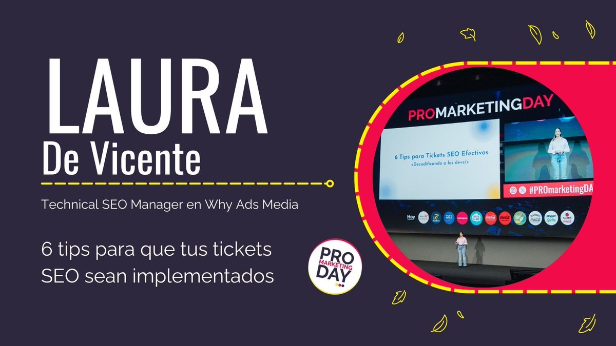 Descodificamos los devs con <a href="/lauradevicente_/">Laura de Vicente</a> en #PROmarketingDAY 👉👈