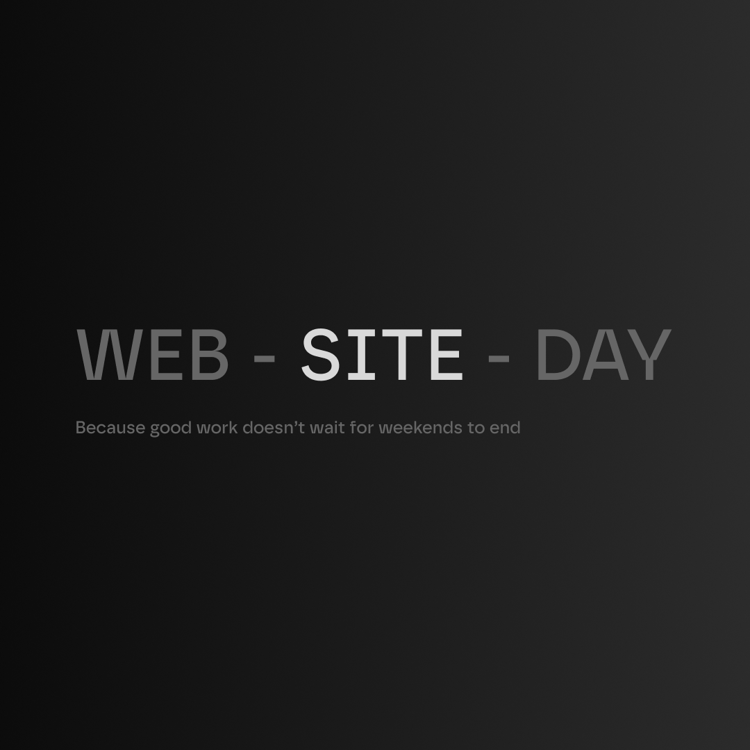 YourBrandMate's tweet photo. This is the only 'SITE' we don’t mind seeing on a Sunday. Because the grind doesn’t ask what day it is—neither do we.
Visit us at: https://t.co/WdTBOSCpwW
#YBM #YourBrandMate #WebsiteDesign #DesignFirst https://t.co/e2S7uGfZ9R