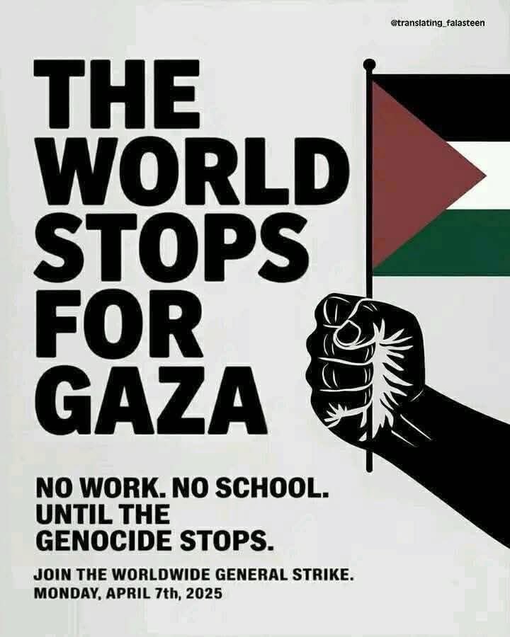 Stand up against the brutal attacks by Israel in Palestine. 
Stop Genocide! 
✊✊✊