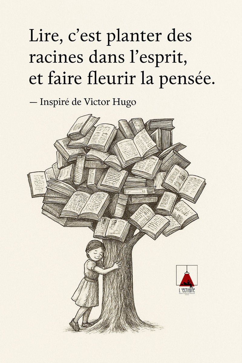 Ecriture2's tweet photo. "Chaque livre est une graine. Plus tu lis, plus ton esprit s’enracine et ta pensée fleurit. Merci à tous ceux qui cultivent le monde par la lecture." https://t.co/fqq430xlY9