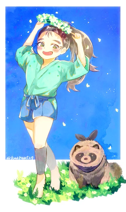 子尊奈門と狸と 