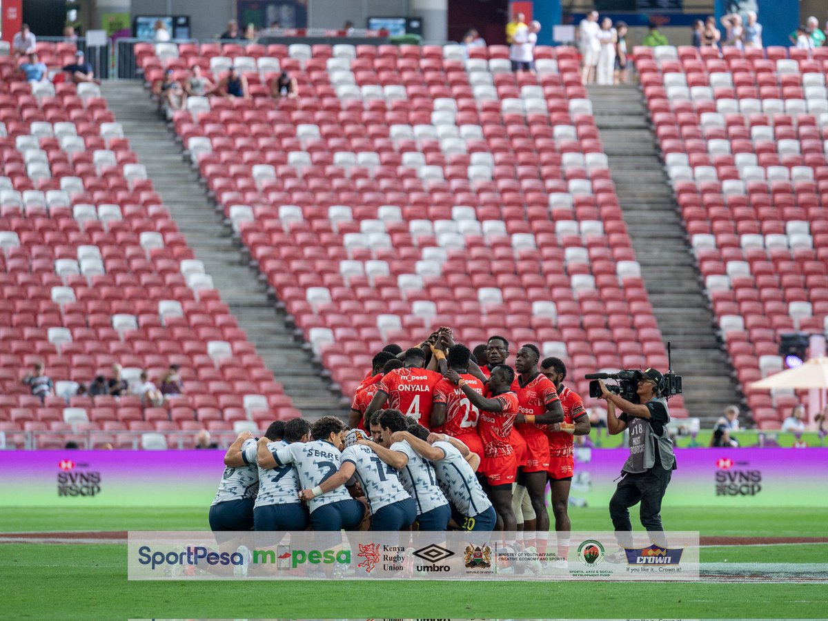Whichever way this cup final goes... really proud of the <a href="/KenyaSevens/">Shujaa</a> boys, what a season it has been, wamewa tusi, wamewa dharau, but you stuck to it, and gave it everything, what a reward it will be! Go out there and have fun! Asanteni sana manze! #Kenya7s #Shujaa #HSBCSVNSGP