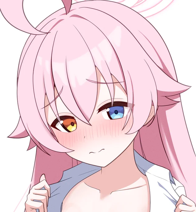 ちっぱいが見れる方は別垢&amp;pixivにあげました 