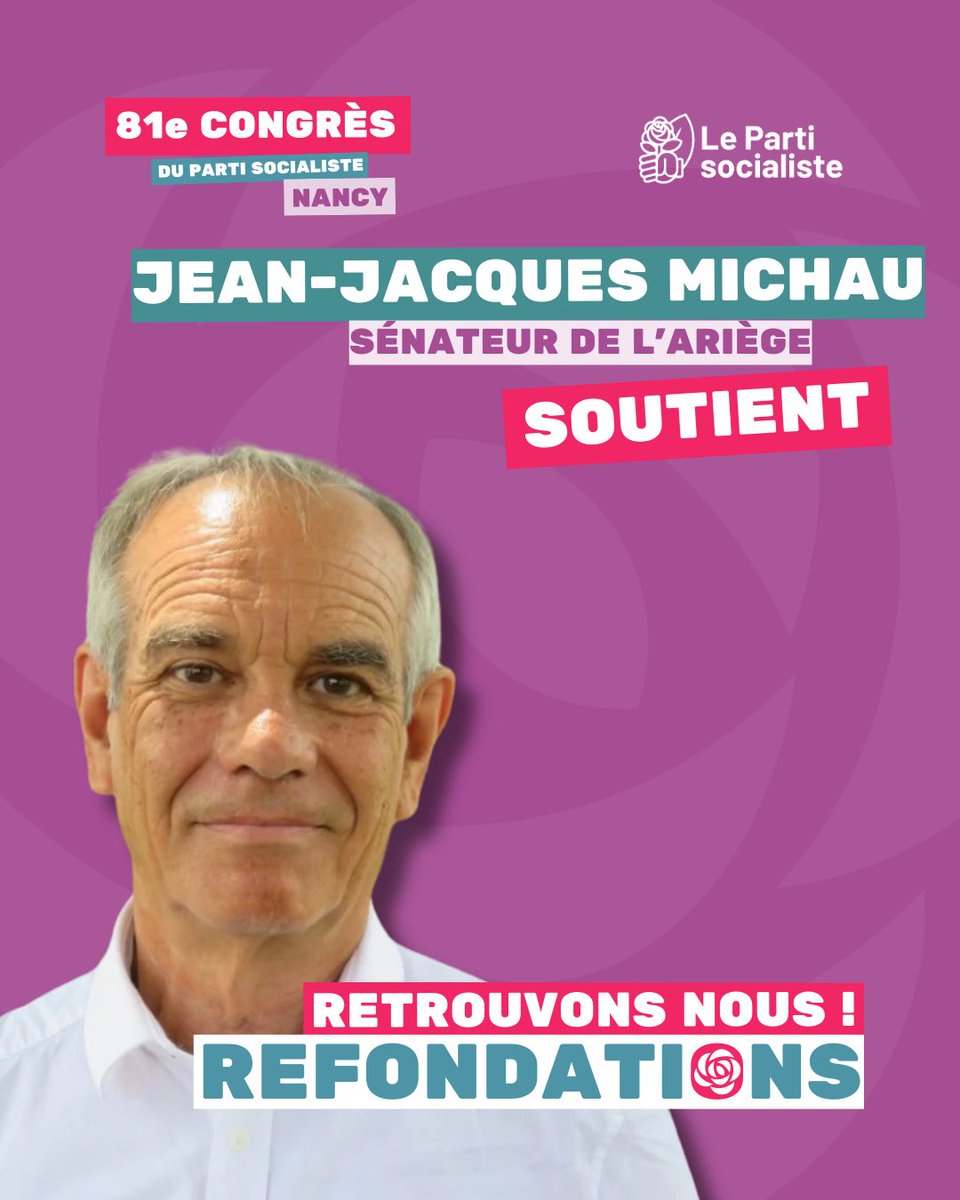 Le sénateur de l’Ariège Jean-Jacques Michau soutient la contribution Retrouvons nous - Refondations 🌹✊

Pour retrouver notre texte et toutes nos propositions, c’est par ici 👉 refondations.com