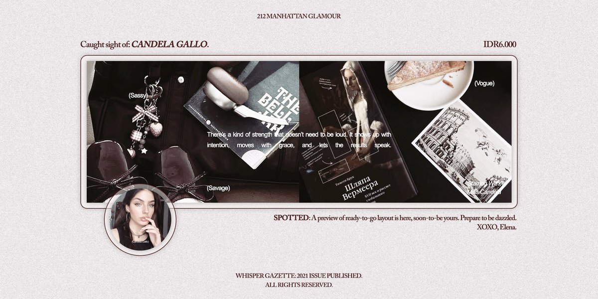 Any interactions are very appreciated.

Evening darls, I have four ready-to-go layout of Bloom Season with Western faces, priced at IDR6,000/each. Each purchase includes a free retext of each part. Don’t hesitate to DM if you’re interested.

#zonauang