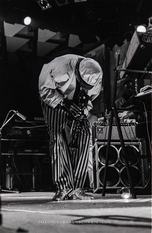 Miles Davis 
at the Montreux Jazz Festival, 1984

by ©Georges Braunschweig

#jazzphoto
