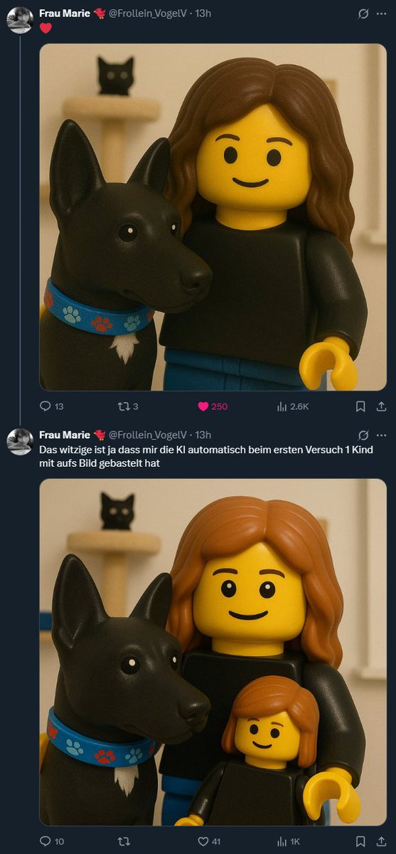 Für das Kind fehlt halt wer.