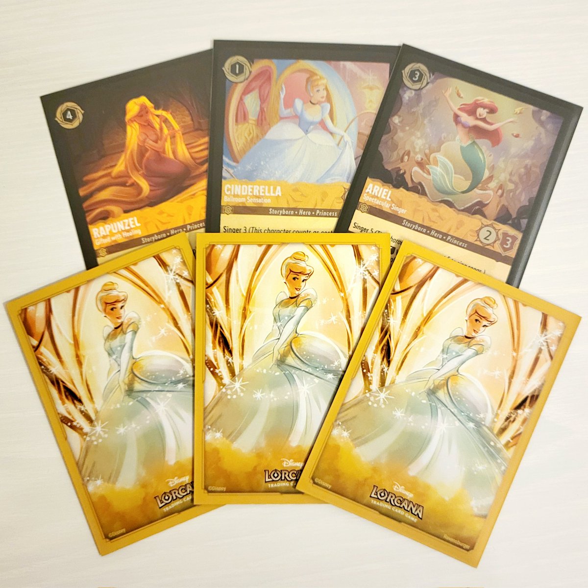 ディズニーロルカナ　アンバースティールソング　公式シンデレラスリーブ付 海外最新のシンデレラのスリーブ✴️ アンバー＆スティールのソング