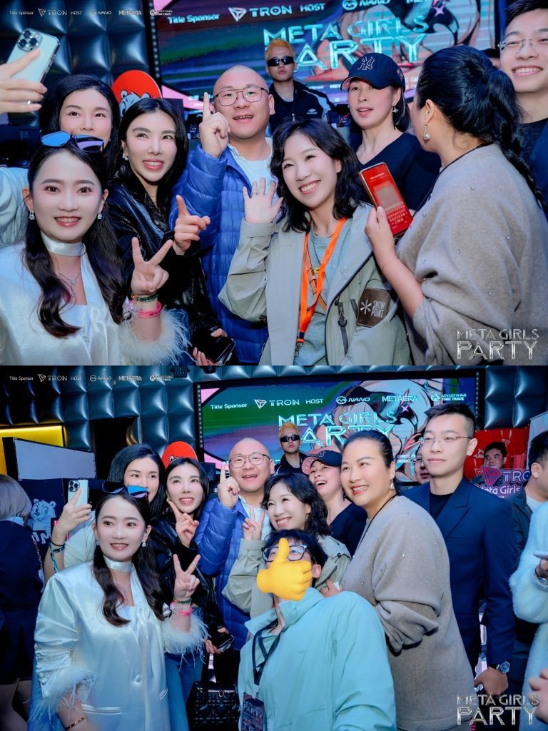 XiHe_EventPro's tweet photo. 完美落幕|MetaGirls👸
#METAERA #SNOWPOINT #TRON #Metagirls
又和小伙伴们见面啦~
@minimisue2022 @Joy_MetaEra @LOYALLUYAO @joakja @GCLUB_WEB3 @nancy_c813 @CcWeb3Space @xiejiayinBitget @fei_daisy96071 https://t.co/Uvv7KYDM4f