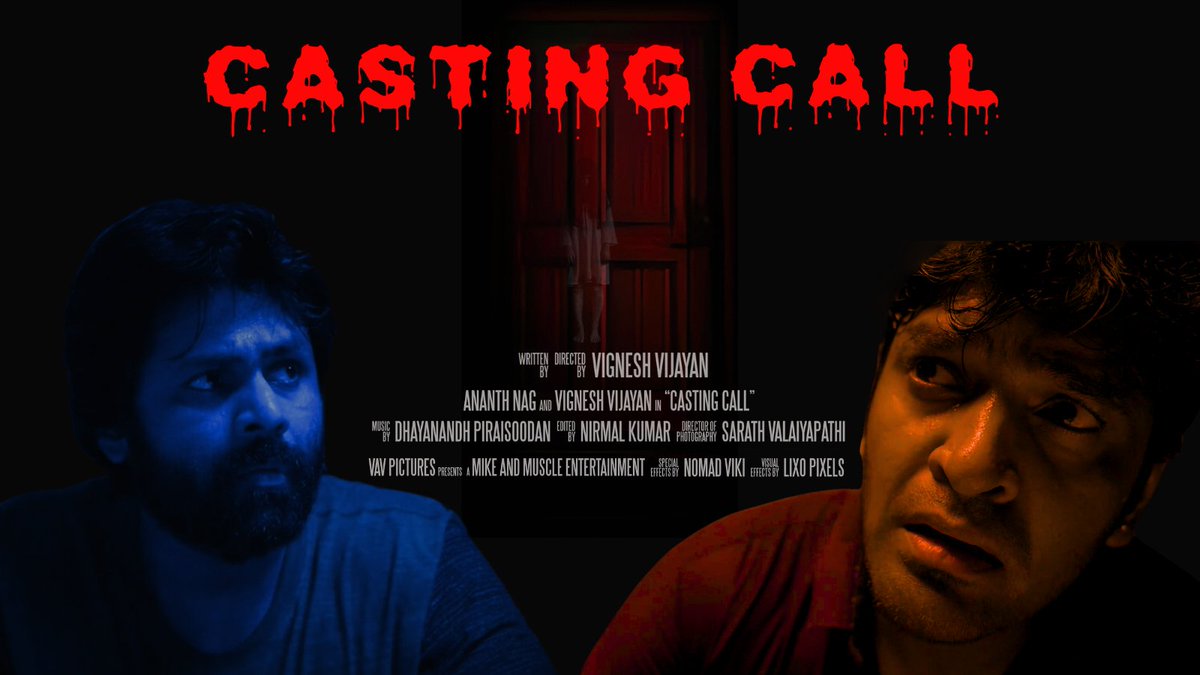VIGNESH VIJAYAN (@mikeandmuscle) on Twitter photo YouTube Link:
bit.ly/CastingCallMov…
"CASTING CALL" - A Horror Thriller Short Film. Written and directed by Vignesh Vijayan <a href="/MikeAndMuscle/">VIGNESH VIJAYAN</a> <a href="/AnanthNag24/">Ananth Nag ™</a> <a href="/onlydayapirai/">Dhayanandh Piraisoodan</a> <a href="/sarath_dop/">Sarath Valaiyapathi</a> <a href="/nirmal98kumar/">Nirmalkumar.v</a> #castingcall #horror #thriller #shortfilm YouTube Link:
bit.ly/CastingCallMov…
"CASTING CALL" - A Horror Thriller Short Film. Written and directed by Vignesh Vijayan <a href="/MikeAndMuscle/">VIGNESH VIJAYAN</a> <a href="/AnanthNag24/">Ananth Nag ™</a> <a href="/onlydayapirai/">Dhayanandh Piraisoodan</a> <a href="/sarath_dop/">Sarath Valaiyapathi</a> <a href="/nirmal98kumar/">Nirmalkumar.v</a> #castingcall #horror #thriller #shortfilm