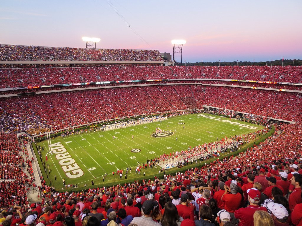 CFB Home (@cfbhome) on Twitter photo Stadium of the Morning 🥞
🏟️ Sanford Stadium
✔️ Capacity: 92,746
📍 Athens, Georgia
Home of <a href="/GeorgiaFootball/">Georgia Football</a> Stadium of the Morning 🥞
🏟️ Sanford Stadium
✔️ Capacity: 92,746
📍 Athens, Georgia
Home of <a href="/GeorgiaFootball/">Georgia Football</a>