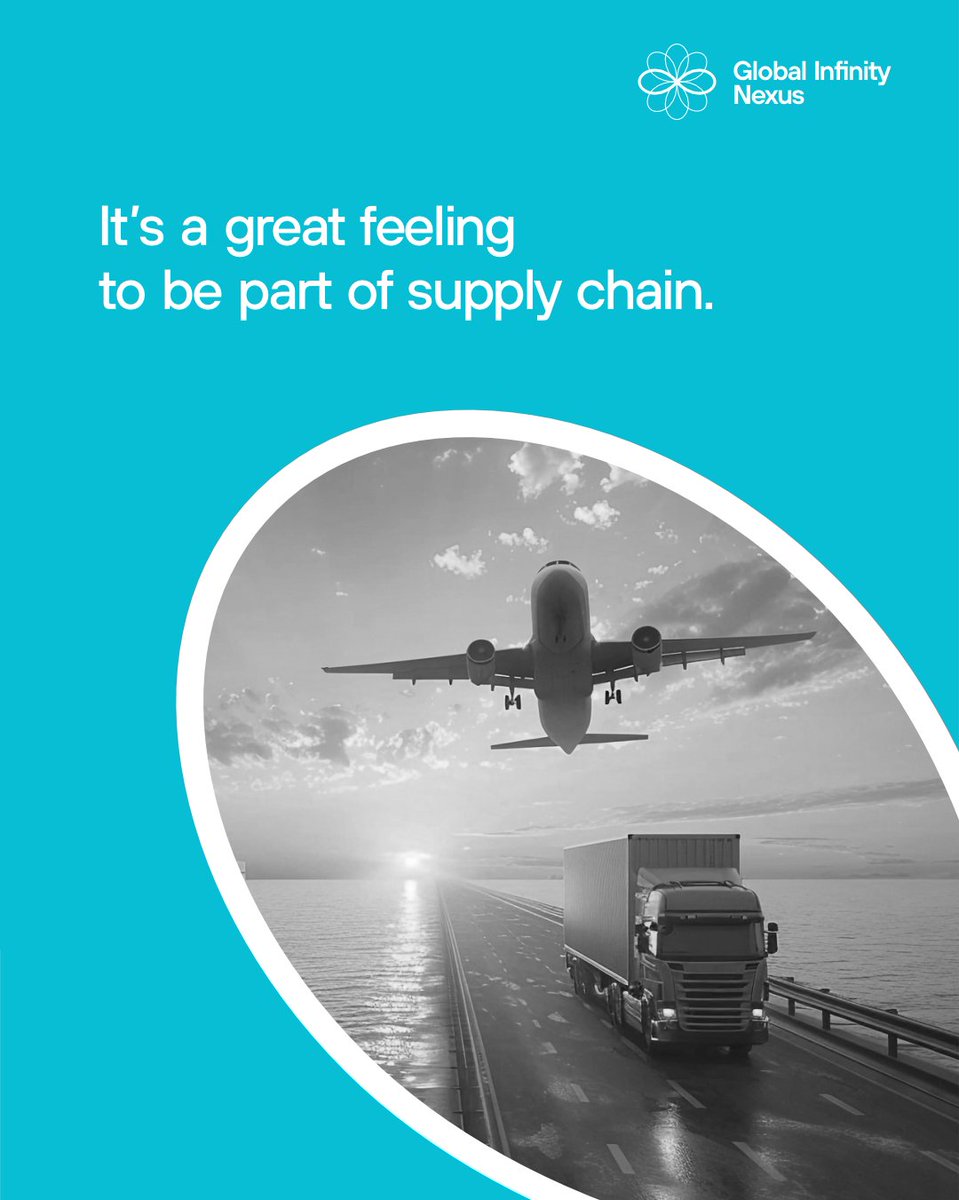 ginfinitynexus's tweet image. At Global Infinity Nexus, we take immense pride in our role within the global supply chain. Every day, we connect businesses, cultures, and economies, forging strong partnerships that enable the flow of goods across borders.

#globalinfinitynexus