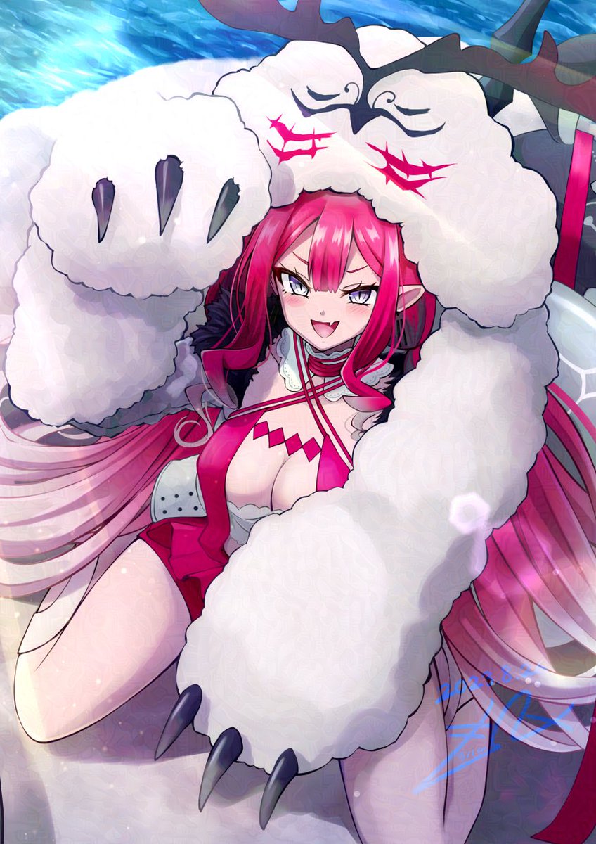 #繋がらなくていいから俺のバーヴァンシーを見てくれ

久々に水着トリ子再掲しとく🐔 