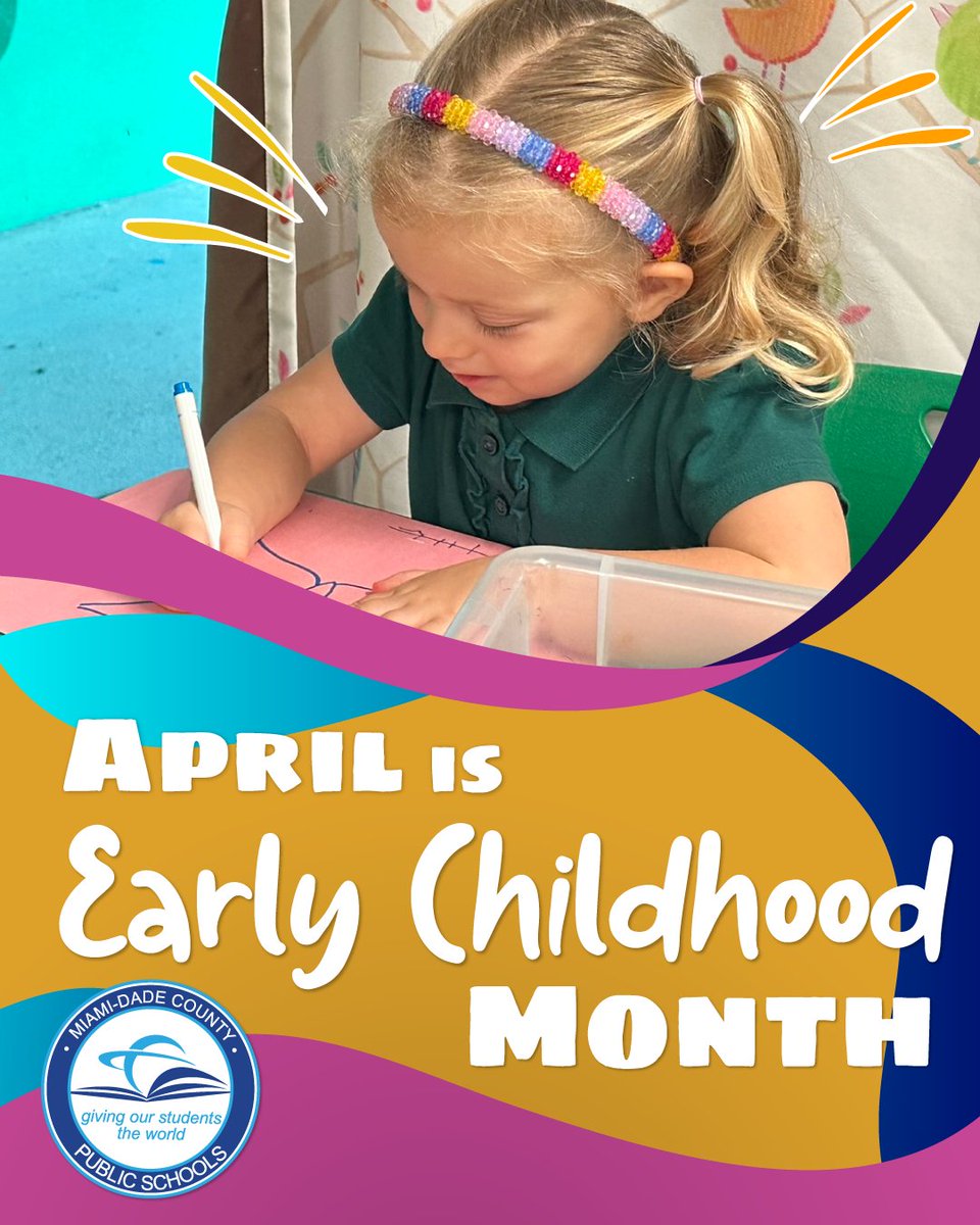Jose L. Dotres, Ed.D. (@suptdotres) on Twitter photo During the month of April, we’re proud to celebrate #EarlyChildhoodMonth! <a href="/MDCPS/">Miami-Dade Schools</a> recognizes the importance of early learning in building a strong foundation for lifelong success. Let’s support our youngest learners, dedicated educators, and families who nurture curiosity and During the month of April, we’re proud to celebrate #EarlyChildhoodMonth! <a href="/MDCPS/">Miami-Dade Schools</a> recognizes the importance of early learning in building a strong foundation for lifelong success. Let’s support our youngest learners, dedicated educators, and families who nurture curiosity and