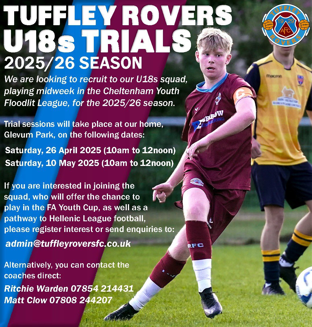 Tuffley Rovers FC tweet media