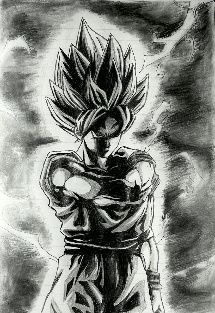 本気の一枚！！！
#ドラゴンボール　#イラスト　#鉛筆画
