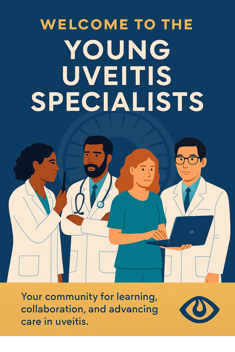 Fresh eyes. Shared purpose. Bold future.
Welcome to the Young Uveitis Specialists — your community for learning, collaboration, and advancing care in uveitis.

Whether you’re navigating fellowship or shaping your early career, this space is built for you.