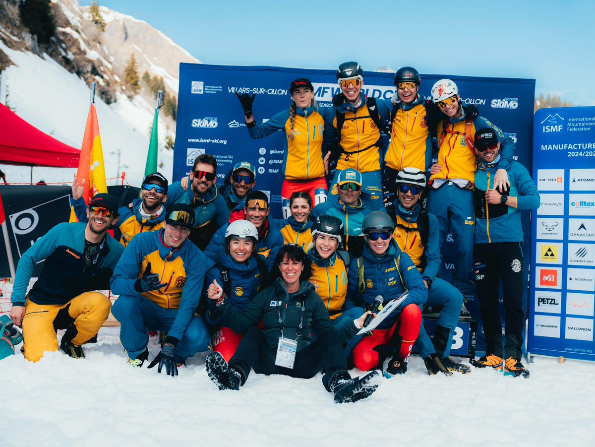 🥇 Último Relevo Mixto de la temporada y Ganadores de la General de Copa del Mundo de la disciplina ❤️‍🔥 

EQUIPAZO 🤙🏻  <a href="/fedme_es/">Fedme</a>