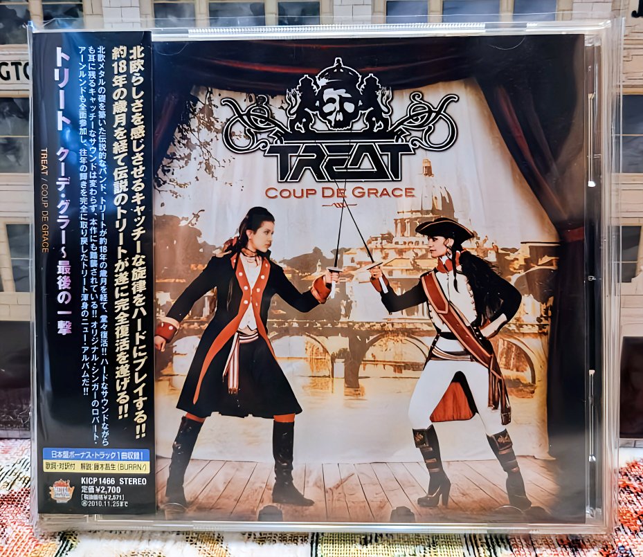 Treat トリート / クーデ・グラー～最後の一撃 日本盤 帯付 Treat