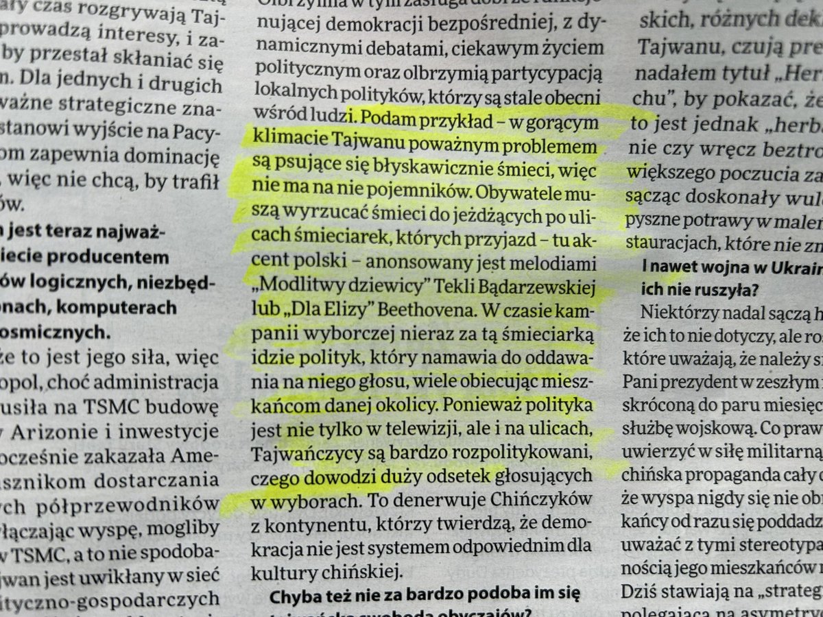 Polityczny mikrotargeting level master 😅 I pomysł dla niektórych kandydatów na najbliższe tygodnie. Wystarczy śmieciarka grająca Beethovena 🎶i trochę dobrych chęci 🔥 Którego z kandydatów/ek widzielibyście w tej roli? 😅😅 / Źródło “Polityka”.
