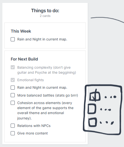 CULY_Game's tweet photo. Dev update time! In #CULY, emotional fights are live—where your biggest enemy might be... you. Next on my to-do: rain & night cycles, plus deeper NPC relationships (yes or no can change everything!). Take a look. What would you like to see next?
#IndieGame #RPG #TurnBased https://t.co/mmeoOO7dVy