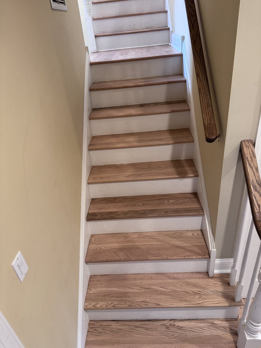 vgjfloors's tweet photo. Look how gorgeous this red oak turns out. Home improvement (732-)768-0854.don’t forget to check ur reviews… https://t.co/MmmJqTWLKs