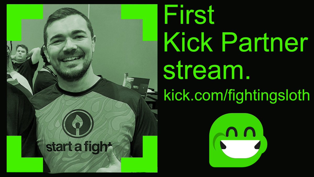 We got the incredible news that we've been accepted as a <a href="/kick/"></a> Partner 👀

I am so proud to be on the platform that rewards creators. We never compromised on our journey and we've made it to the promised land. Today a celebration, come by stream to join in the party 🎉