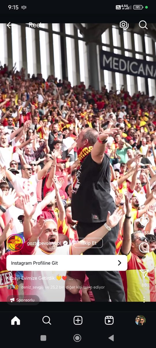 Yarın akşam yok koltugum nerde,yok çekirdek citlicam,yok selfi çekçek yok öyle bı dünya o gırtlak lar orda kalacak şekilde agresif Trubun 💛❤️