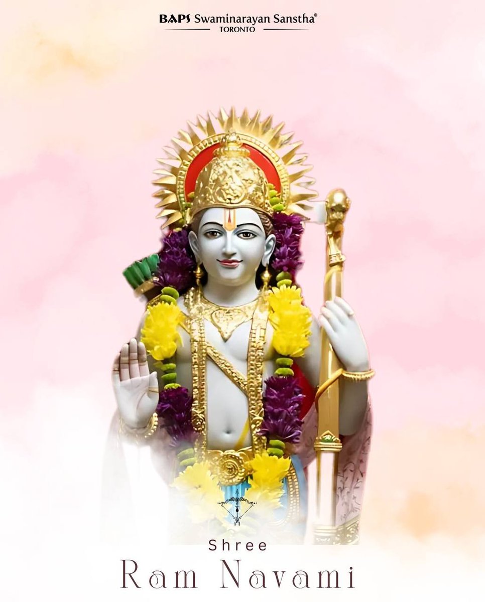 Today, we celebrate Shree Swaminarayan Jayanti and Shree Ram Navami.

May their teachings guide us towards spirituality, selfless service and compassion.

#JaiSwaminarayan #JaiShreeRam #BAPS #BAPSToronto #Hindu #faith