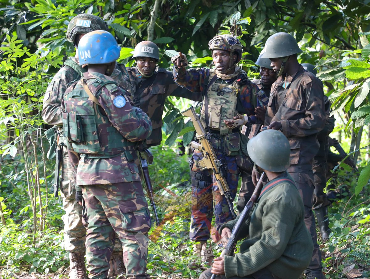 KDF troops serving under MONUSCO in collaboration with the Brazilian Jungle Warfare Mobile Training Team  are taking part in jungle warfare tactics and techniques training together with the FARDC.
See more: shorturl.at/p9ezt